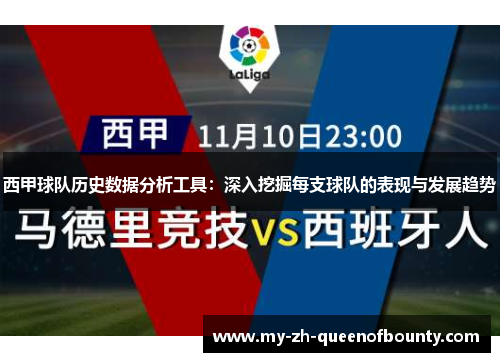西甲球队历史数据分析工具：深入挖掘每支球队的表现与发展趋势